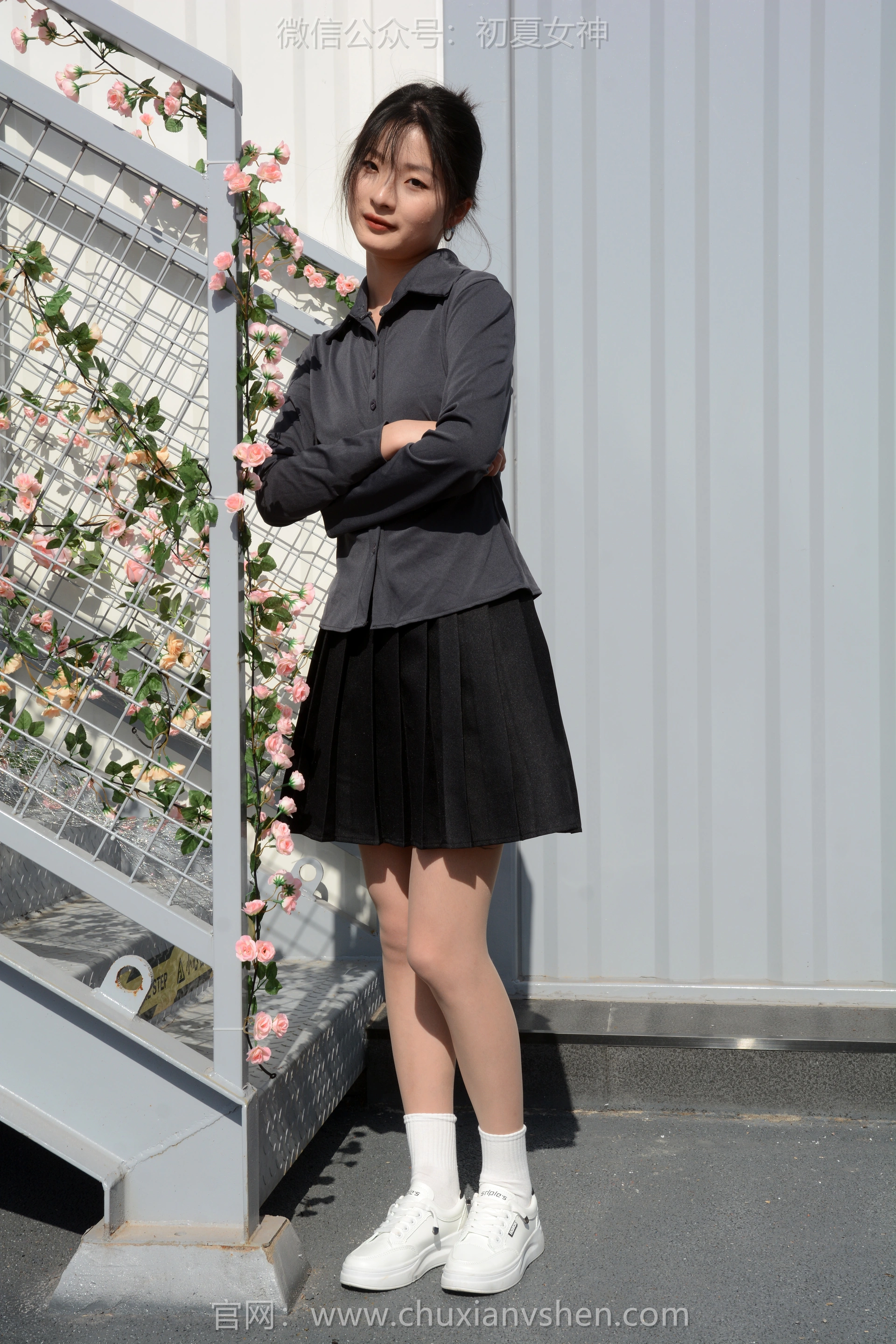 初夏女神 NO.102 安妮 绿叶鲜花 1